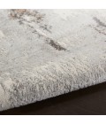 Nourison Elation Area Rug ETN06 Grey Ivory 9' x 12'