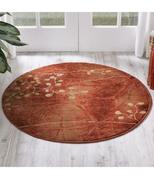 Nourison Somerset Area Rug ST74 Flame