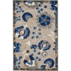Nourison Aloha - Alh17 Natural Blue Area Rug 2 ft. 8 X 4 ft. Rectangle