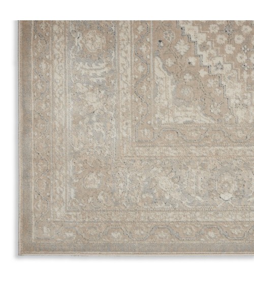 Kathy Ireland Malta Area Rug MAI18-Beige/Grey