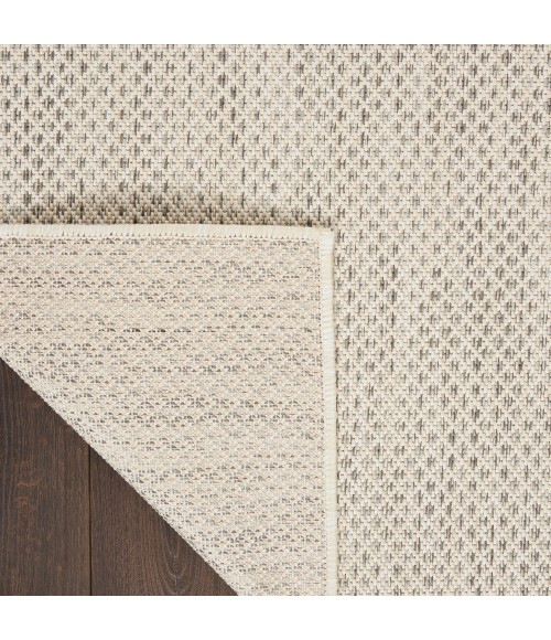 Nourison Courtyard Area Rug Nourison Courtyard Area Rug COU01 Ivory/Silver