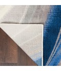 Nourison Twilight Area Rug TWI28 Ivory Grey Blue 7'9" x 9'9"