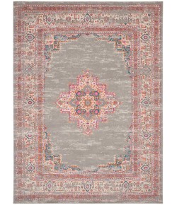 Nourison Passion - Psn03 Grey Area Rug 9 ft. X 12 ft. Rectangle