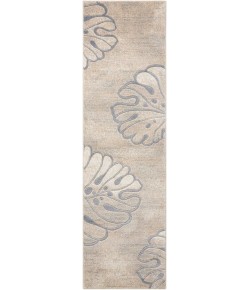 Nourison Maxell - Mae04 Beige Area Rug 2 ft. 2 X 7 ft. 6 Rectangle
