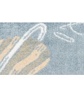 Nourison Astra Machine Washable Blue Multicolor ASW18 5 ft. 3 in. X 7 ft. Rectangle Rug