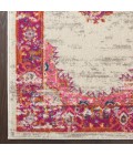 Nourison Passion Area Rug PSN03-Ivory/Fuchsia