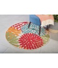 Nourison Aloha Round Area Rug ALH05-Green