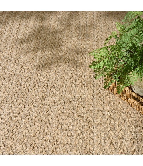 Nourison Tulum Taupe TLM02 4 ft. X 6 ft. Rect. Rug