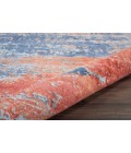 kathy ireland Home Safari Dreams Area Rug KI374-Blue/Brick