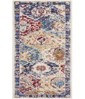 Nourison Grafix Blue Multicolor GRF31 2 ft. 3 in. X 7 ft. 6 in. Rectangle Rug