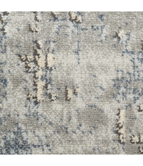 Nourison Quarry Dark Grey QUA17 4 ft. X 6 ft. Rect. Rug