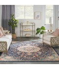 Nourison Passion Area Rug PSN22 Navy Multicolor