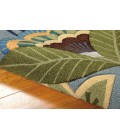 Nourison FANTASY Area Rug Nourison Fantasy Runner Area Rug FA12-Aqua