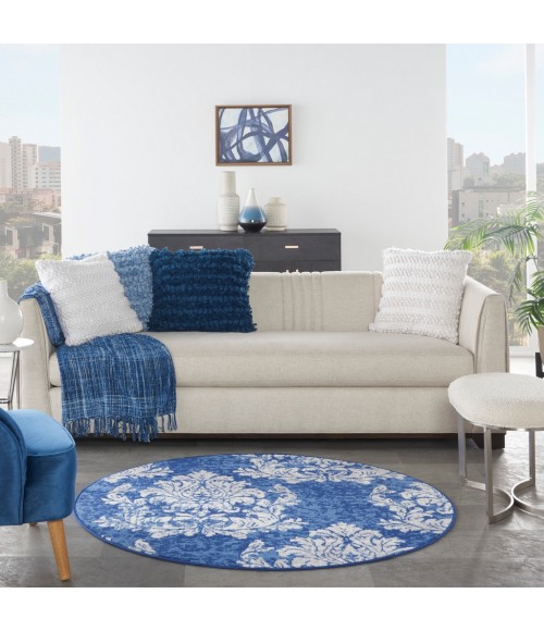 Nourison Whimsicle Area Rug WHS11-Navy Ivory