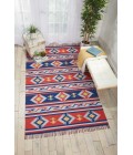 Nourison Baja Area Rug BAJ03-Blue/Red