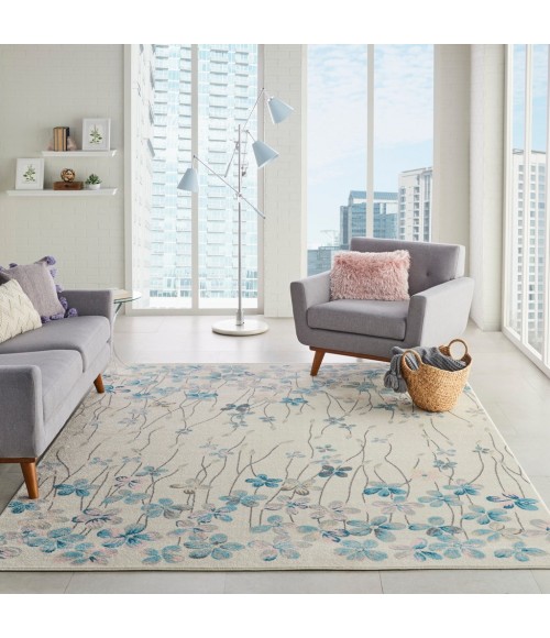 Nourison Tranquil Area Rug TRA04-Ivory