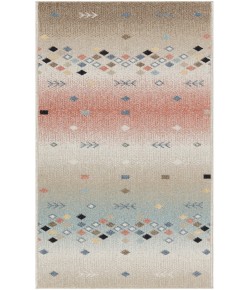 Nourison Washable Decor Multicolor WSD02 2 ft. X 6 ft. Rectangle Rug