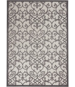 Nourison Aloha - Alh21 Grey Charcoal Area Rug 5 ft. 3 X 7 ft. 5 Rectangle