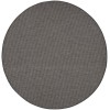 Nourison Positano - Pos01 Charcoal Area Rug 8 ft. X Round