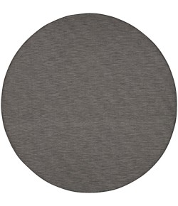 Nourison Positano - Pos01 Charcoal Area Rug 8 ft. X Round
