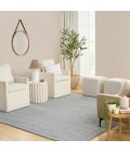 DKNY Pure Knots Denim KNT01 8 ft. X 10 ft. Rect. Rug