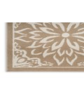 Nourison Jubilant Taupe JUB06 2 ft. X 4 ft. Rectangle Rug