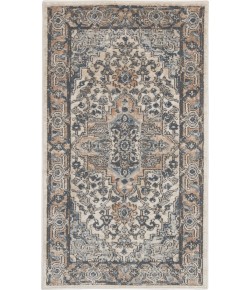 Nourison Quarry Ivory Grey QUA05 2 ft. X 4 ft. Rect. Rug