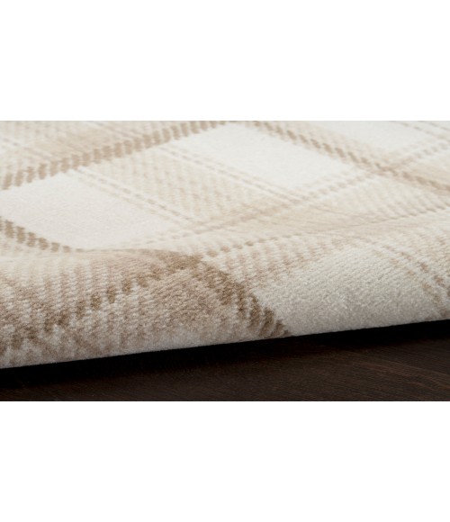 Nourison Grafix Ivory Beige GRF03 7 ft. X 10 ft. Rectangle Rug