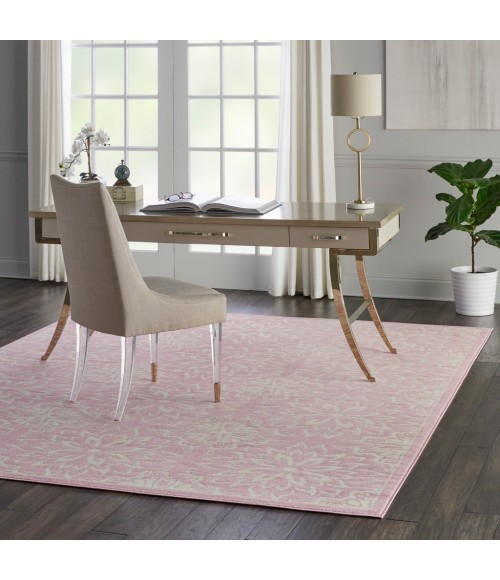 Nourison Jubilant Area Rug JUB06-Ivory/Pink