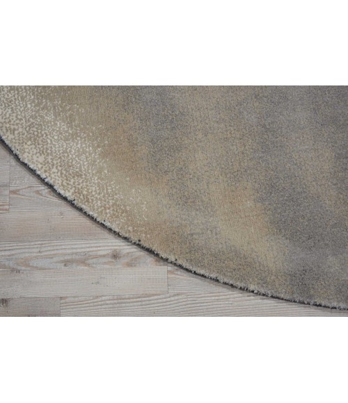 Nourison Twilight Round Area Rug TWI18 Storm 8' Round