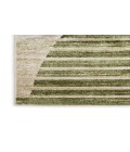 Nourison Astra Machine Washable Ivory Olive ASW03 6 ft. 7 in. X 9 ft. Rectangle Rug