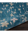 Nourison Tranquil Round Area Rug TRA04-Turquoise