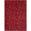 Nourison Grafix - Grf15 Red Area Rug 8 ft. 6 X 12 ft. Rectangle