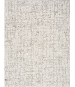 Nourison Home Modern Shag Ivory Grey MMD06 5 ft. 3 in. X 7 ft. Rectangle Rug