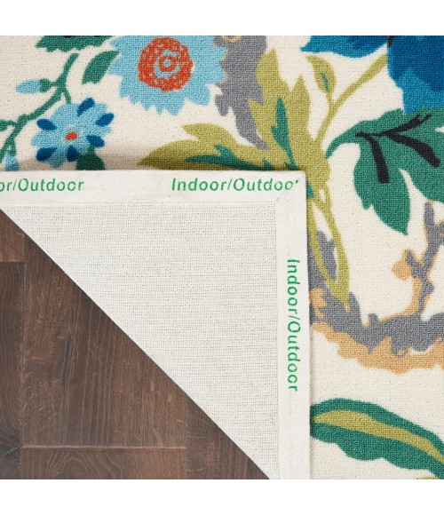 Waverly Sun N' Shade Area Rug SND82 Ivory/Multi 10' x 13'