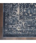 kathy ireland Home Malta Area Rug MAI11-Navy