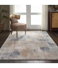 Nourison Rustic Textures Beige Grey RUS02 6 ft. X 9 ft. Rect. Rug