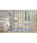 Nourison Grafix Navy Blue Rug GRF38 5 ft. 3 in. Round - Rugs Town Nourison Grafix Navy Blue GRF38 5 ft. 3 in. Round Rug