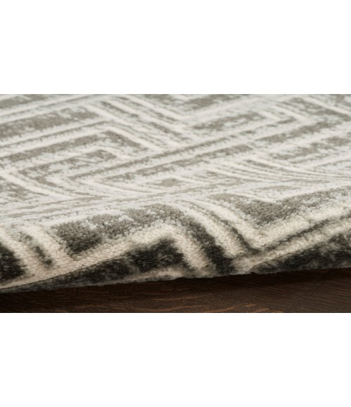 Nourison Serenity Home Grey Ivory Rug SRH04 9 ft. X 12 ft. Rectangle - Rugs Town Nourison Serenity Home Grey Ivory SRH04 9 ft. X 12 ft. Rectangle Rug