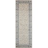 Nourison Somerset - St02 Ivory Blue Area Rug 2 ft. X 5 ft. 9 Rectangle