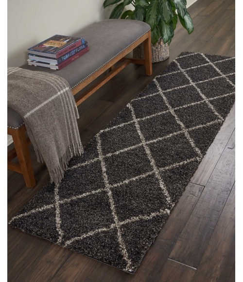 Nourison Brisbane Runner Area Rug BRI03-Charcoal