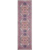 Nourison Home Passion PSN20 Light Grey Pink 2 ft. 2 in. X 10 ft. Area Rug