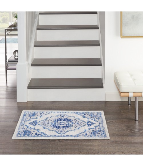Nourison WHIMSICLE Area Rug Nourison Whimsicle Area Rug WHS14-Ivory Blue