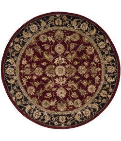 Nourison 2000 - 2002 Burgundy Area Rug 4 ft. X Round