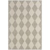 Nourison Positano Light Grey POS04 4 ft. X 6 ft. Rect. Rug