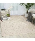 Michael Amini Gleam Area Rug MA601 Ivory