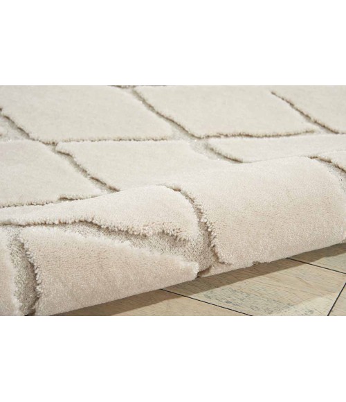 Michael Amini Gleam Area Rug MA601 Ivory