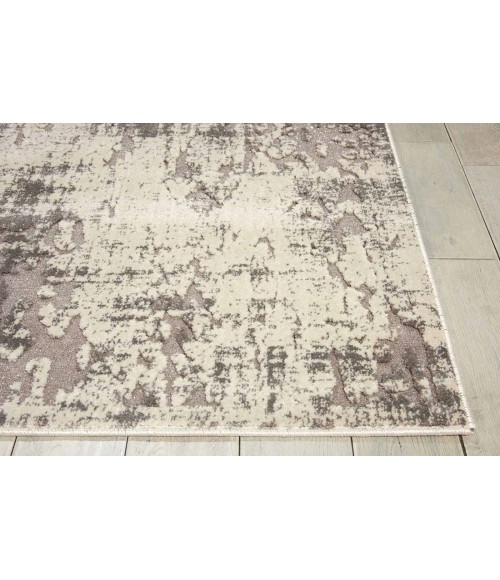 Michael Amini Gleam Area Rug MA602 Ivory/Grey