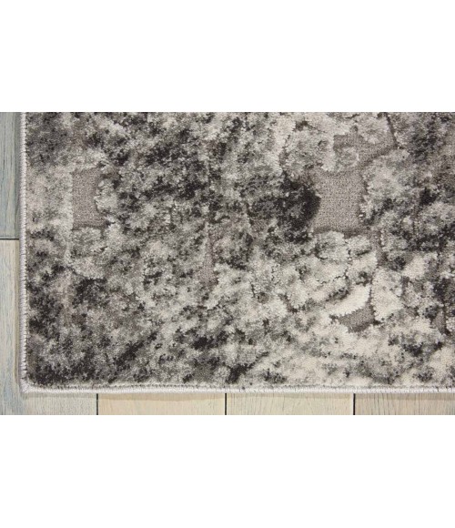 Michael Amini Gleam Area Rug MA603 Ivory/Slate