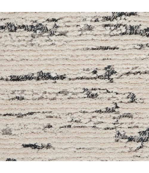 Nourison TEXTURED CONTEMPORARY Area Rug Nourison Textured Contemporary Area Rug TEC03-Ivory Blue
